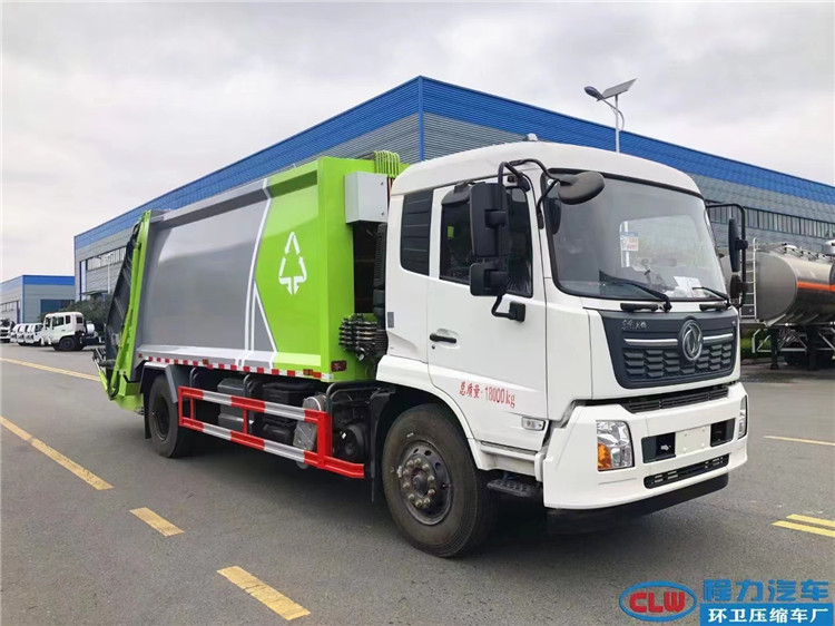 東風(fēng)天錦18方壓縮式垃圾車